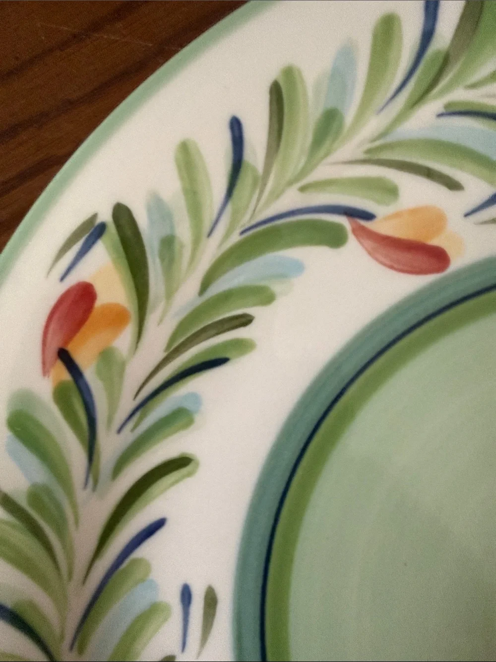 Provence Dinner Plate by GAIL PITTMAN SLAH Excellent Condition